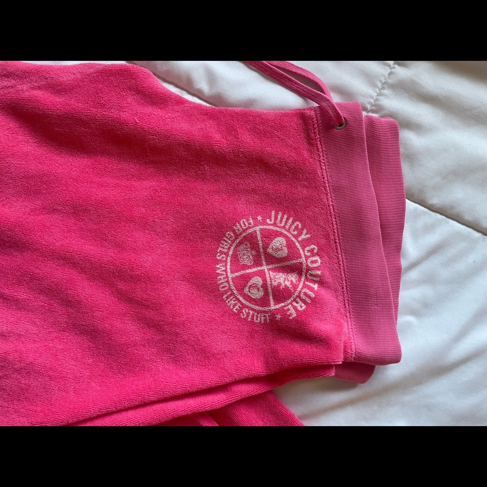 Vintage Juicy Couture Terrycloth Capris - Picture 3 of 4